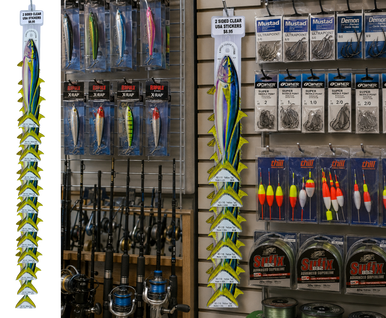 Yellowtail 8" Two-Sided Fish Stickers – 10 Pack product image