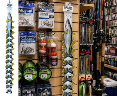 Snook 8" Two-Sided Fish Stickers – 10 Pack product image
