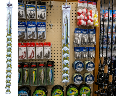 Barracuda 8" Two-Sided Fish Stickers – 10 Pack product image