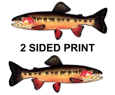 Golden Trout 8" Two-Sided Fish Stickers – 10 Pack product image