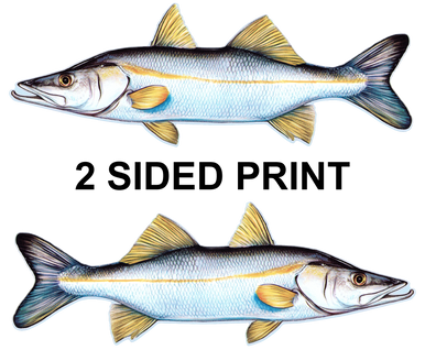 Snook 8" Two-Sided Fish Stickers – 10 Pack product image