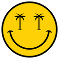 Happy Face Clear Sticker - 10 Pack