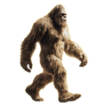 Bigfoot Clear Sticker - 10 Pack