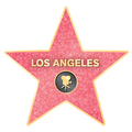 LA Star Clear Sticker - 10 Pack