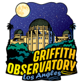Griffith Observatory Clear Sticker - 10 Pack