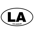 LA Euro Clear Sticker - 10 Pack
