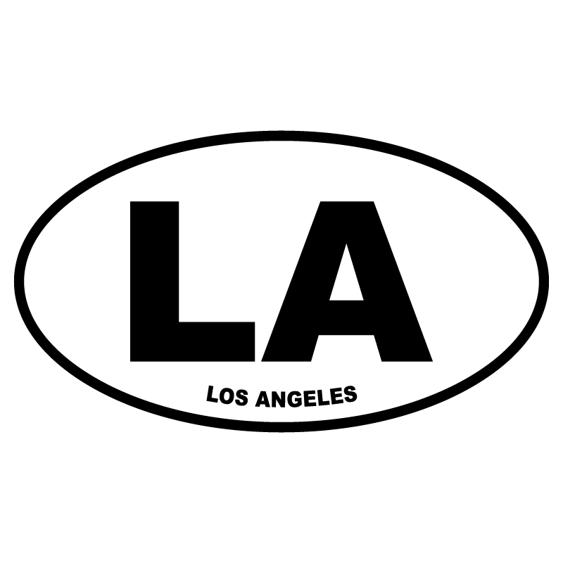 LA Euro Clear Sticker - 10 Pack