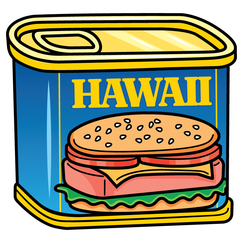 Spam Clear Sticker - 10 Pack