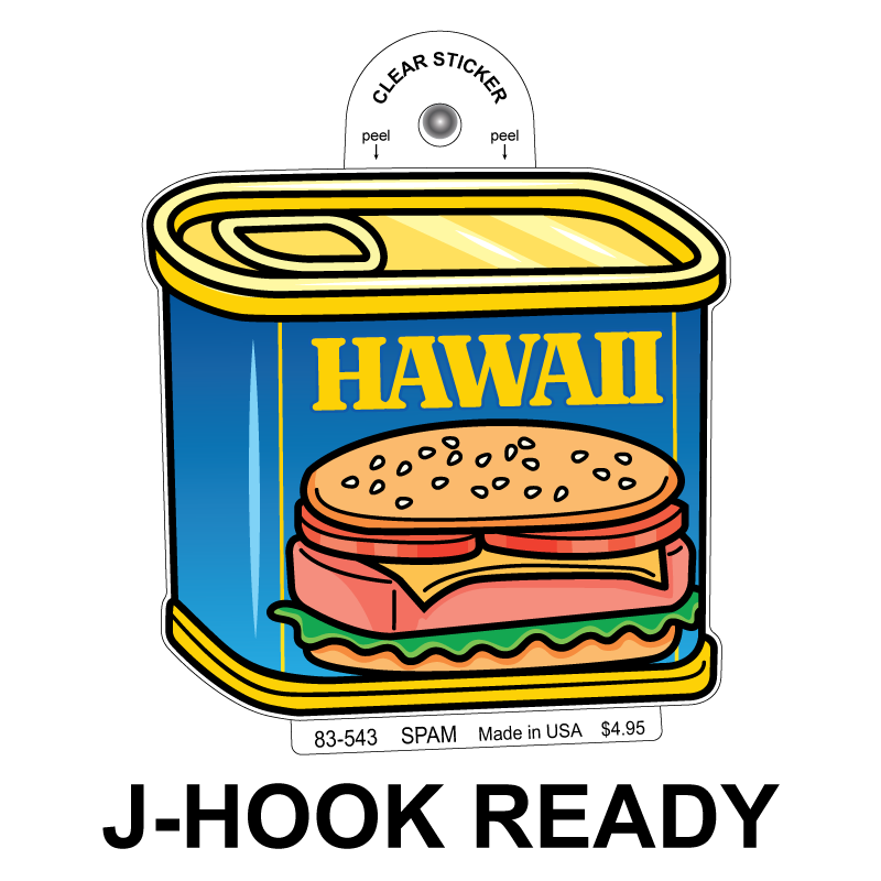 Spam Clear Sticker - 10 Pack