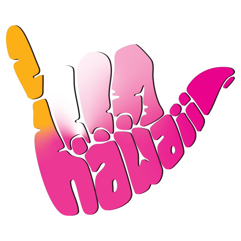 Shaka Clear Sticker - 10 Pack