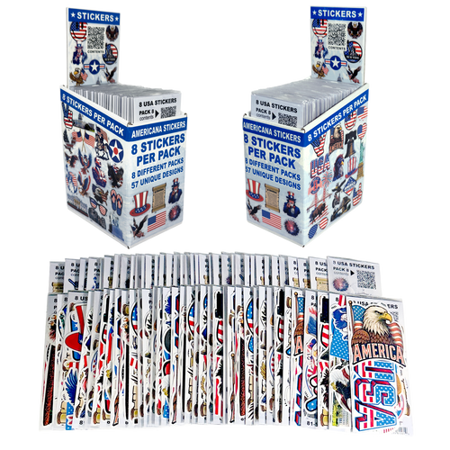 Americana Sticker Display