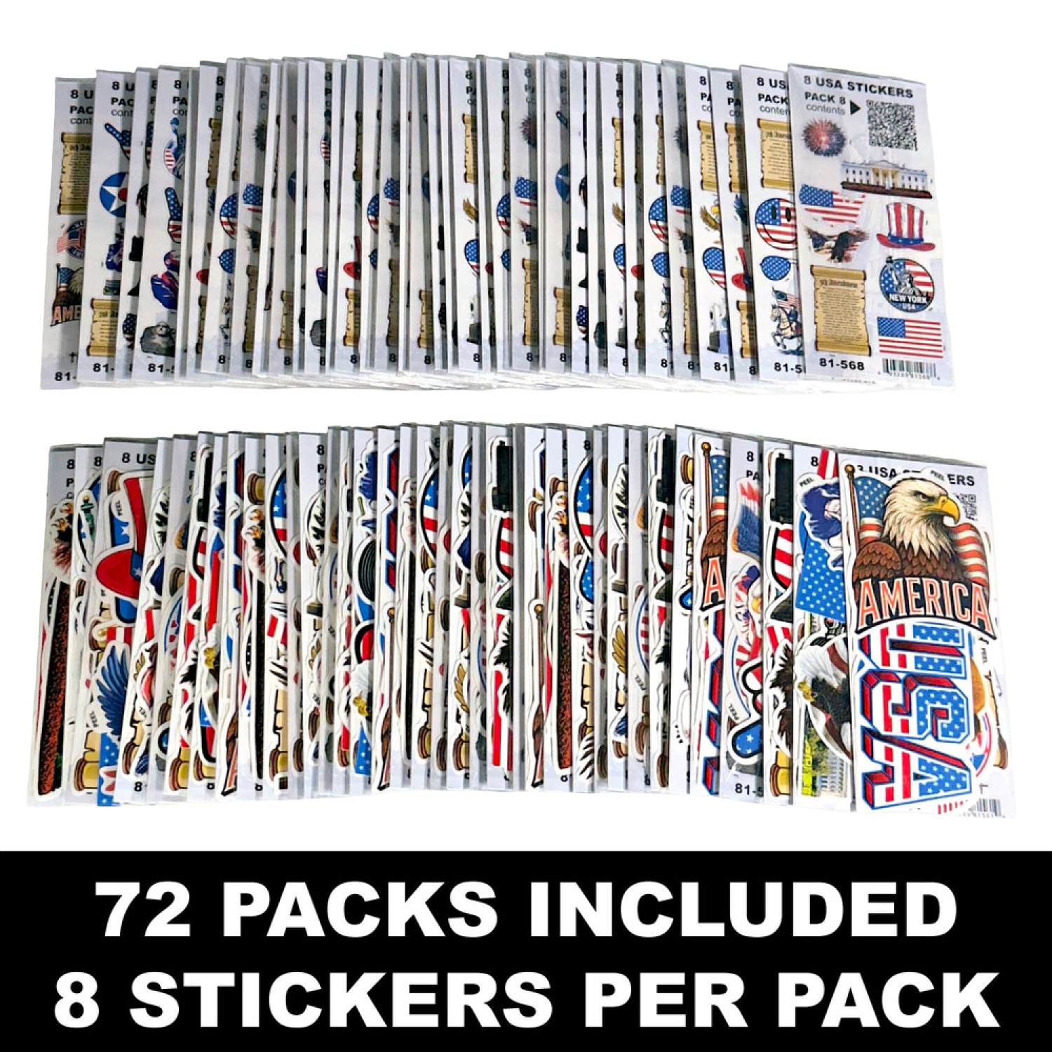 Americana Sticker Display