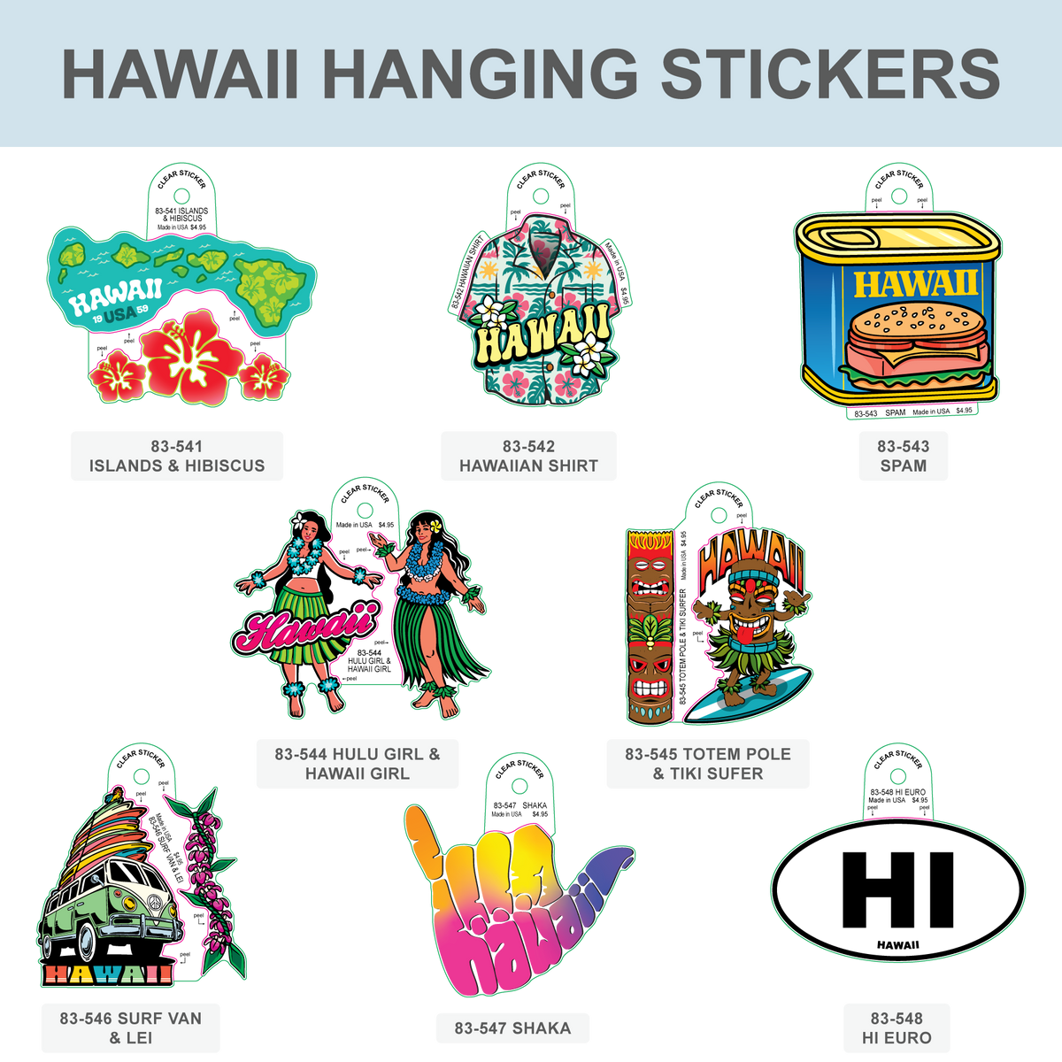 Hawaii Countertop Spinner