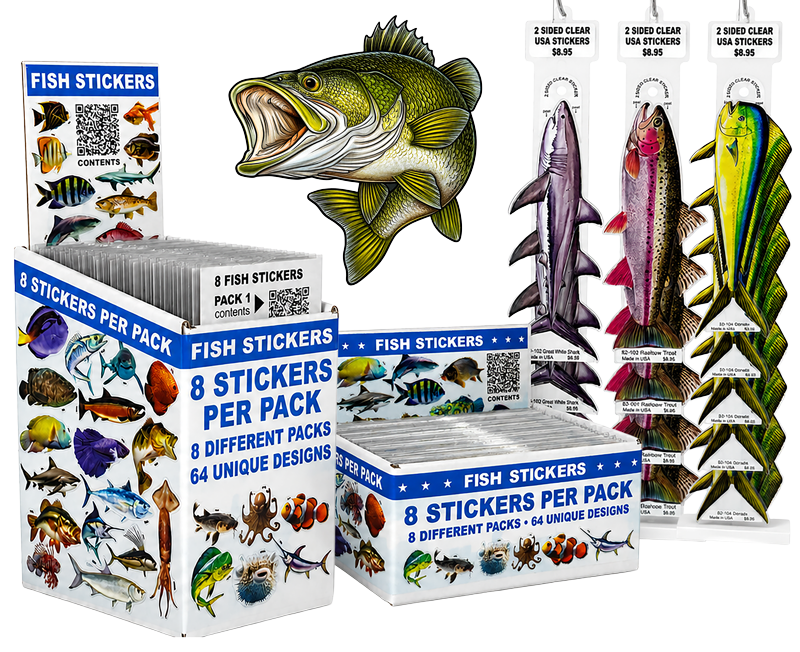 USA Stickers free sample pack