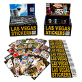 Las Vegas Sticker Display