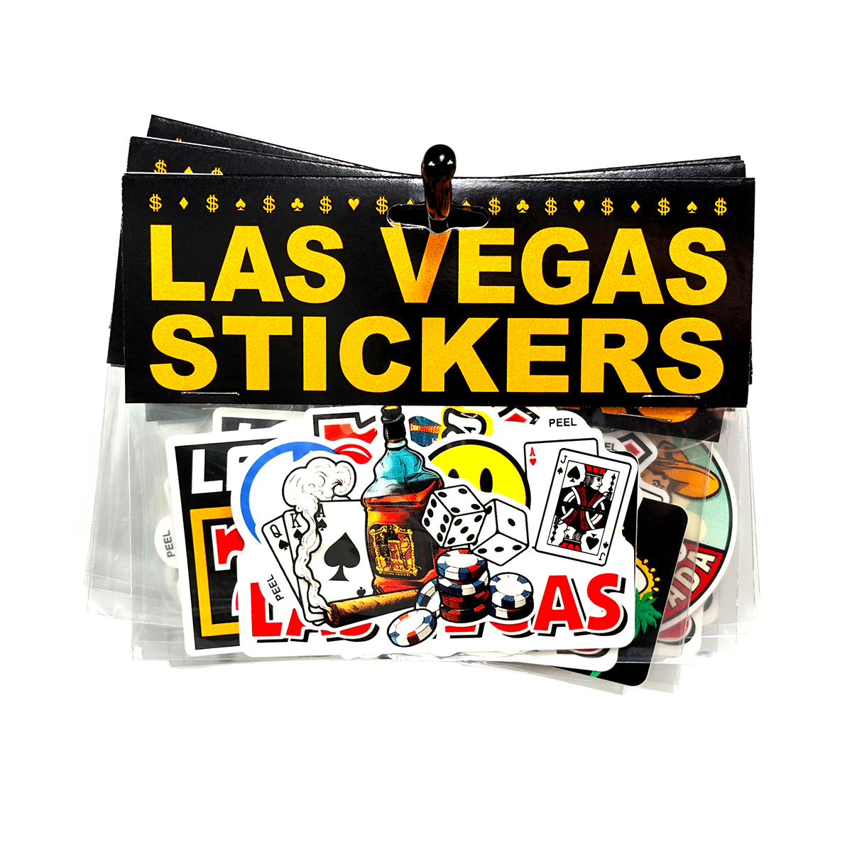 Las Vegas Sticker Display