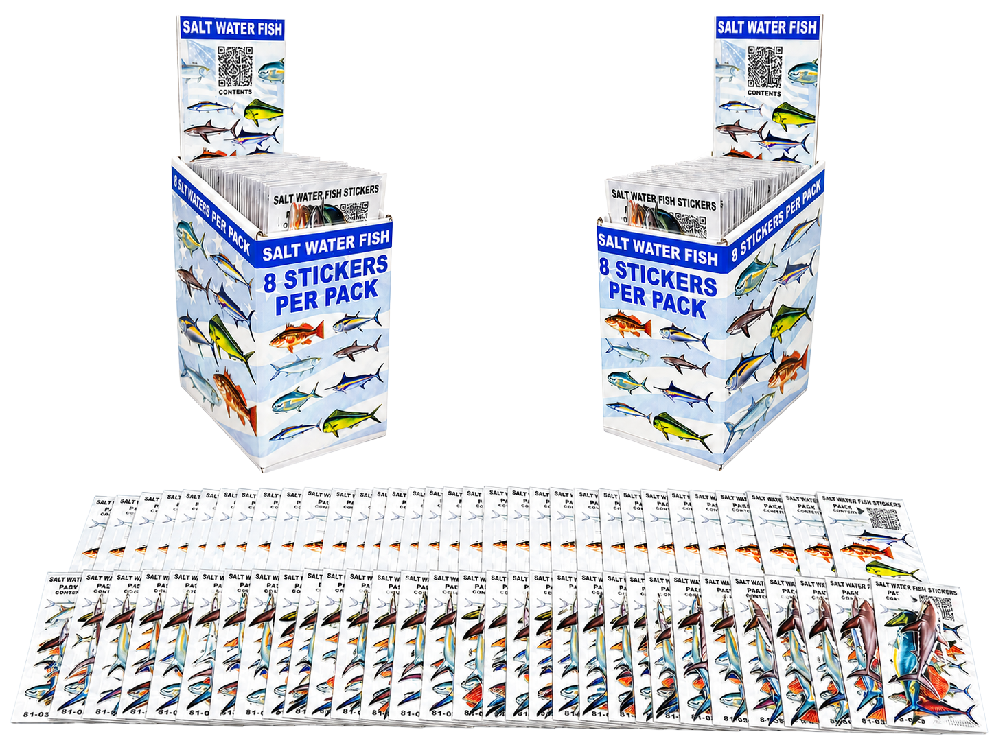 Sport Fish Sticker Display