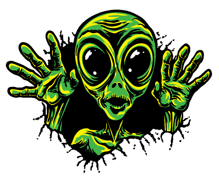 Alien Stickers